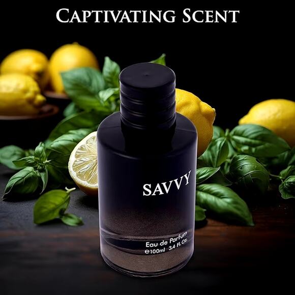 Savvy For Men Cologne Fragrance Spray Eau De Parfum - Picture 5 of 8